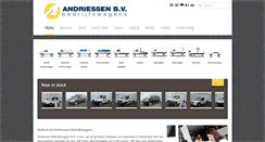 Desktop Screenshot of andriessenbedrijfswagens.nl